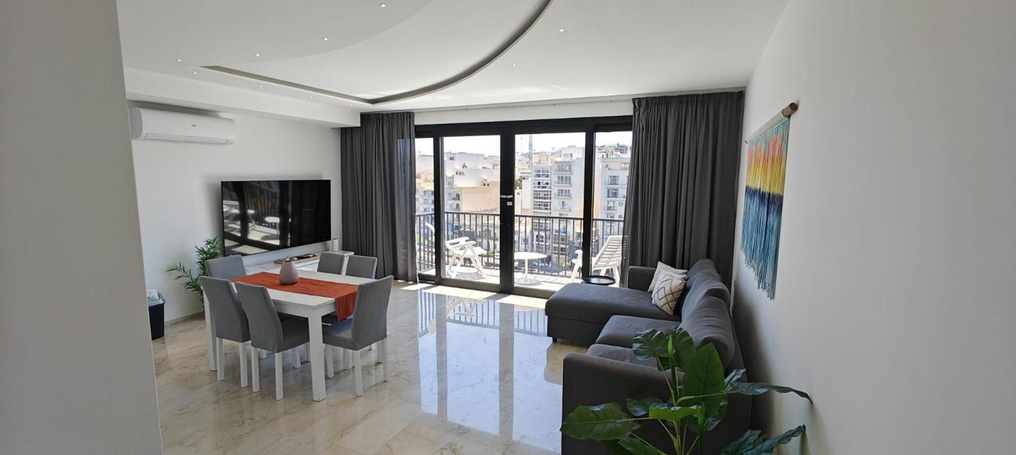 Saint Julian'sLuxury Sea Front At Spinola Bay St Juliansアパートメント エクステリア 写真